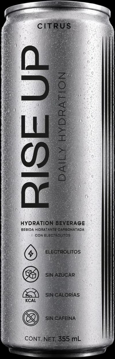 Lata RISE UP sabor Citrus